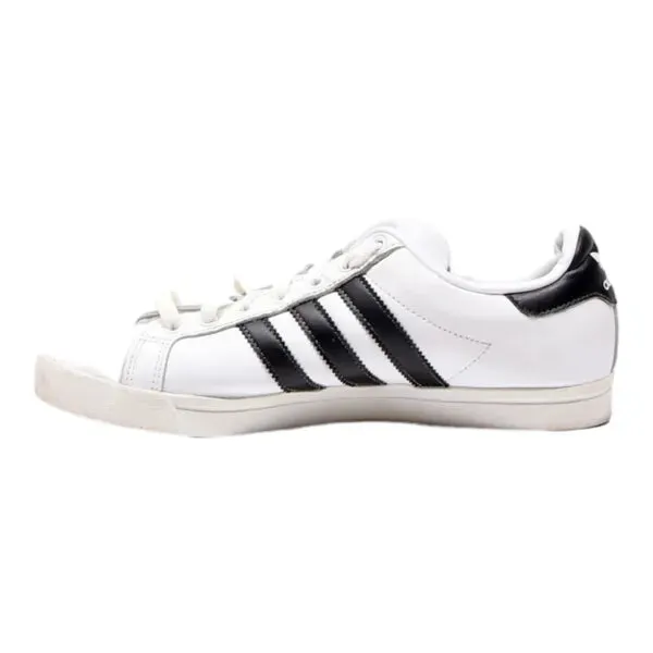 ADIDAS Coast Star Sneaker Trainers White Leather Mens UK 6.5