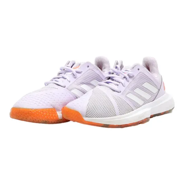 ADIDAS CourtJam Bounce 2019 Sneaker Trainers Purple Synthetic Womens UK 4
