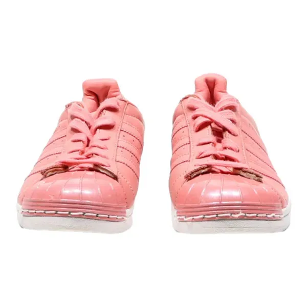 ADIDAS Sneaker Trainers Pink Leather Womens UK 5