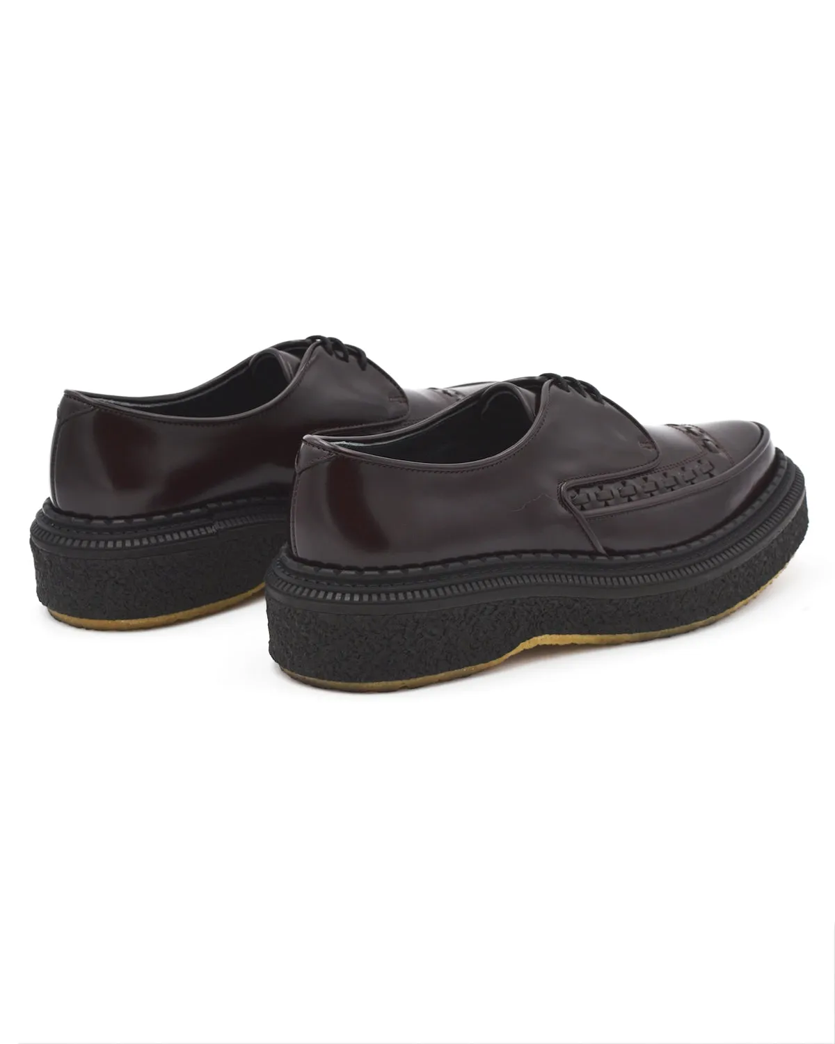 Adieu Type 101 Burgundy Crepe Sole Brogue
