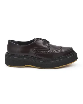 Adieu Type 101 Burgundy Crepe Sole Brogue