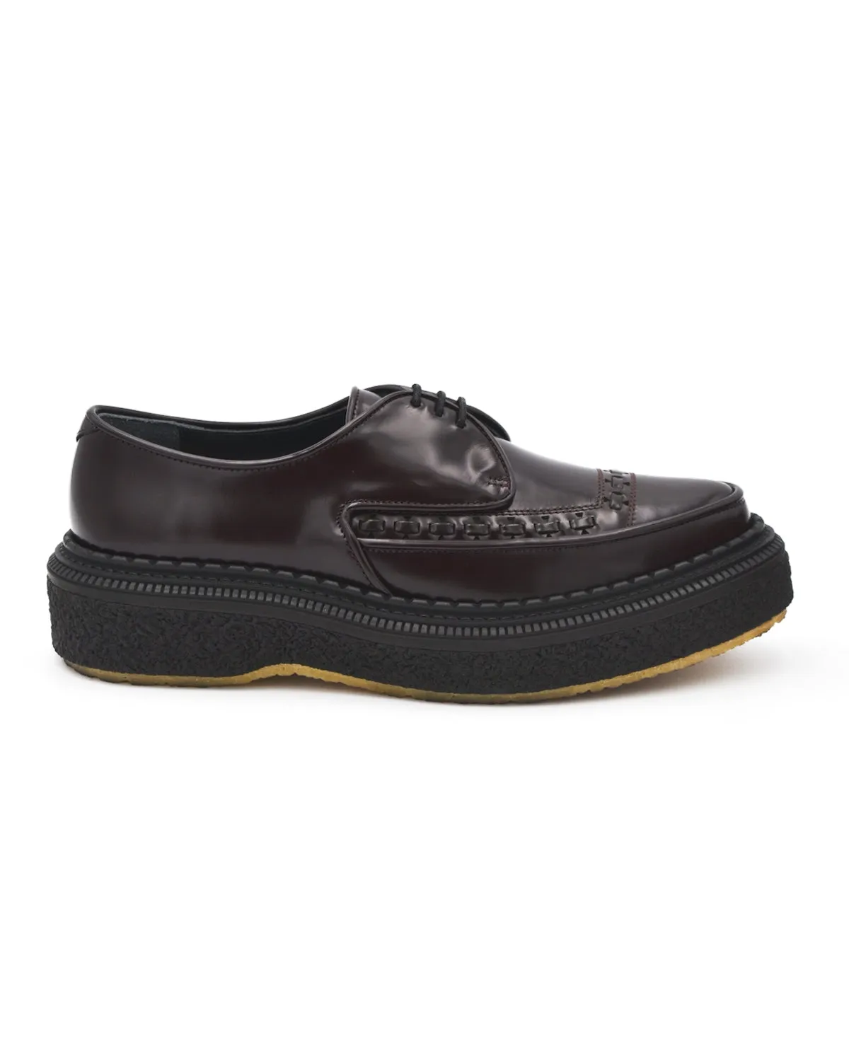 Adieu Type 101 Burgundy Crepe Sole Brogue