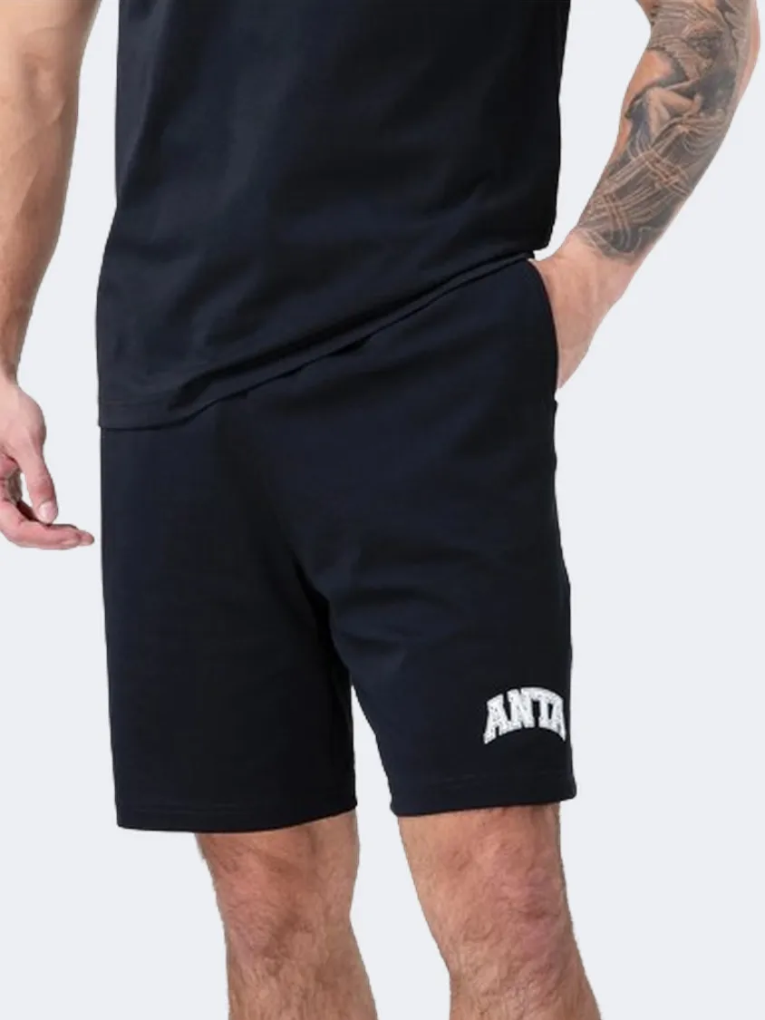 Anta Vintage Men Lifestyle Short Black