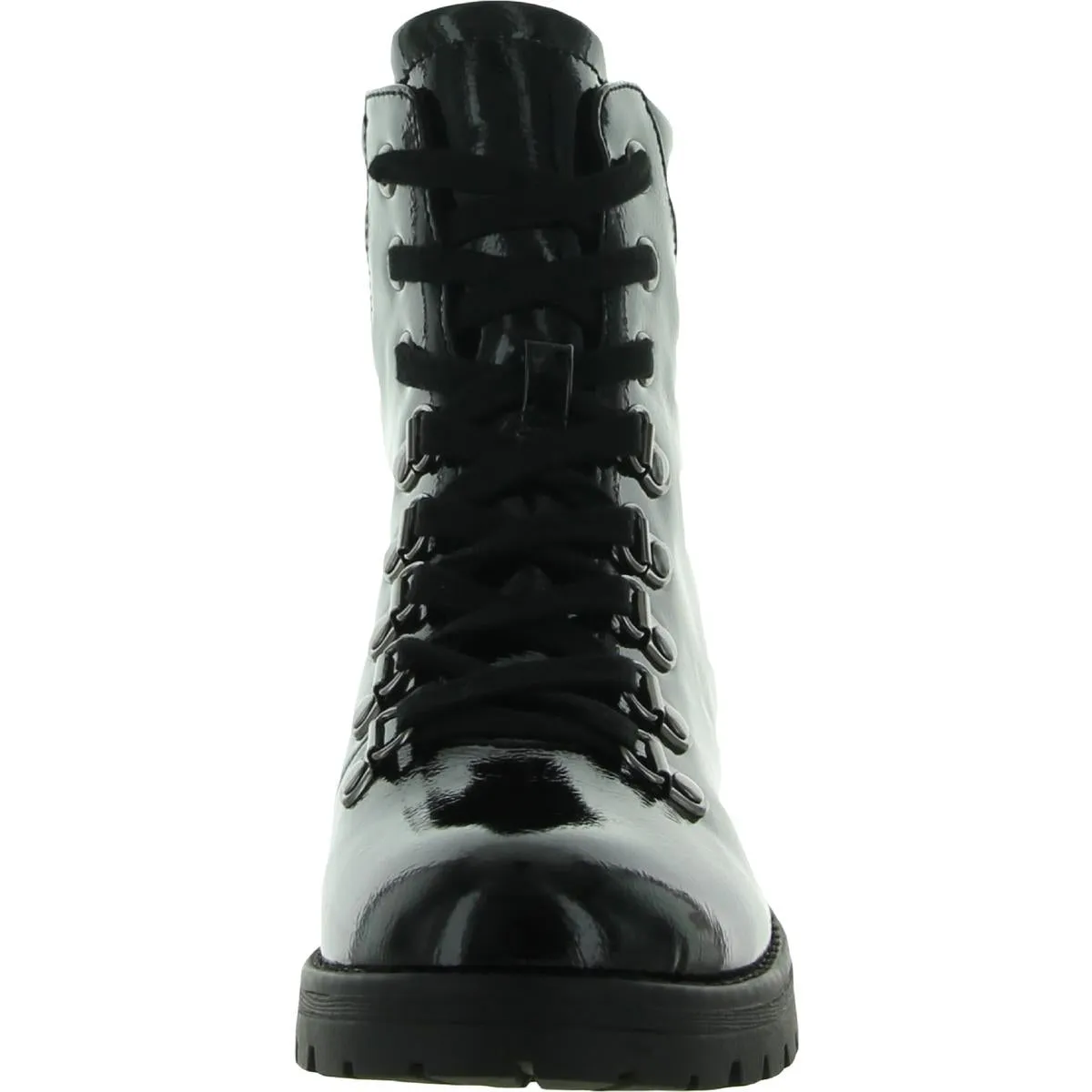 BC Footwear Women's Otherside Vegan Leather Lug Sole Combat Boots