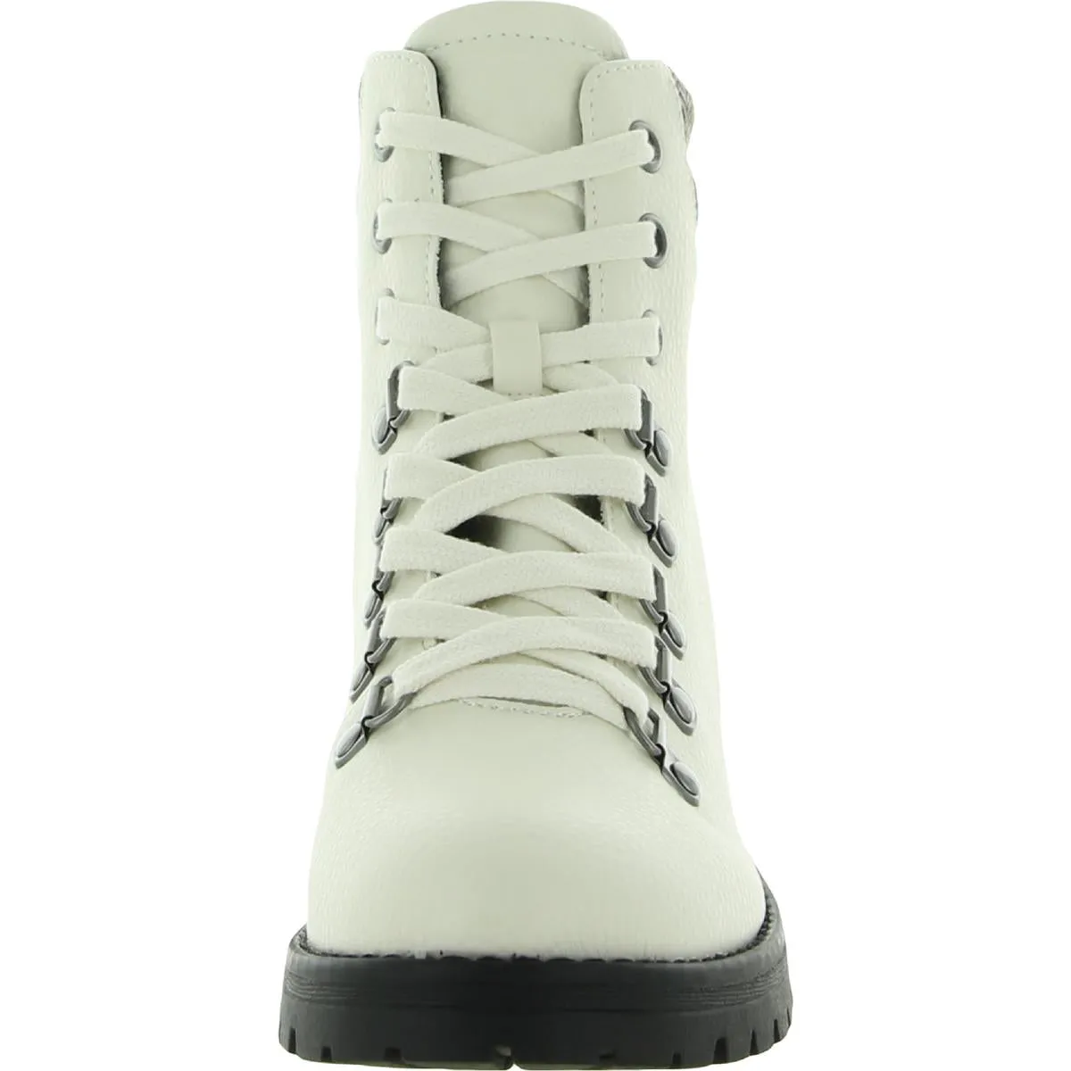 BC Footwear Women's Otherside Vegan Leather Lug Sole Combat Boots