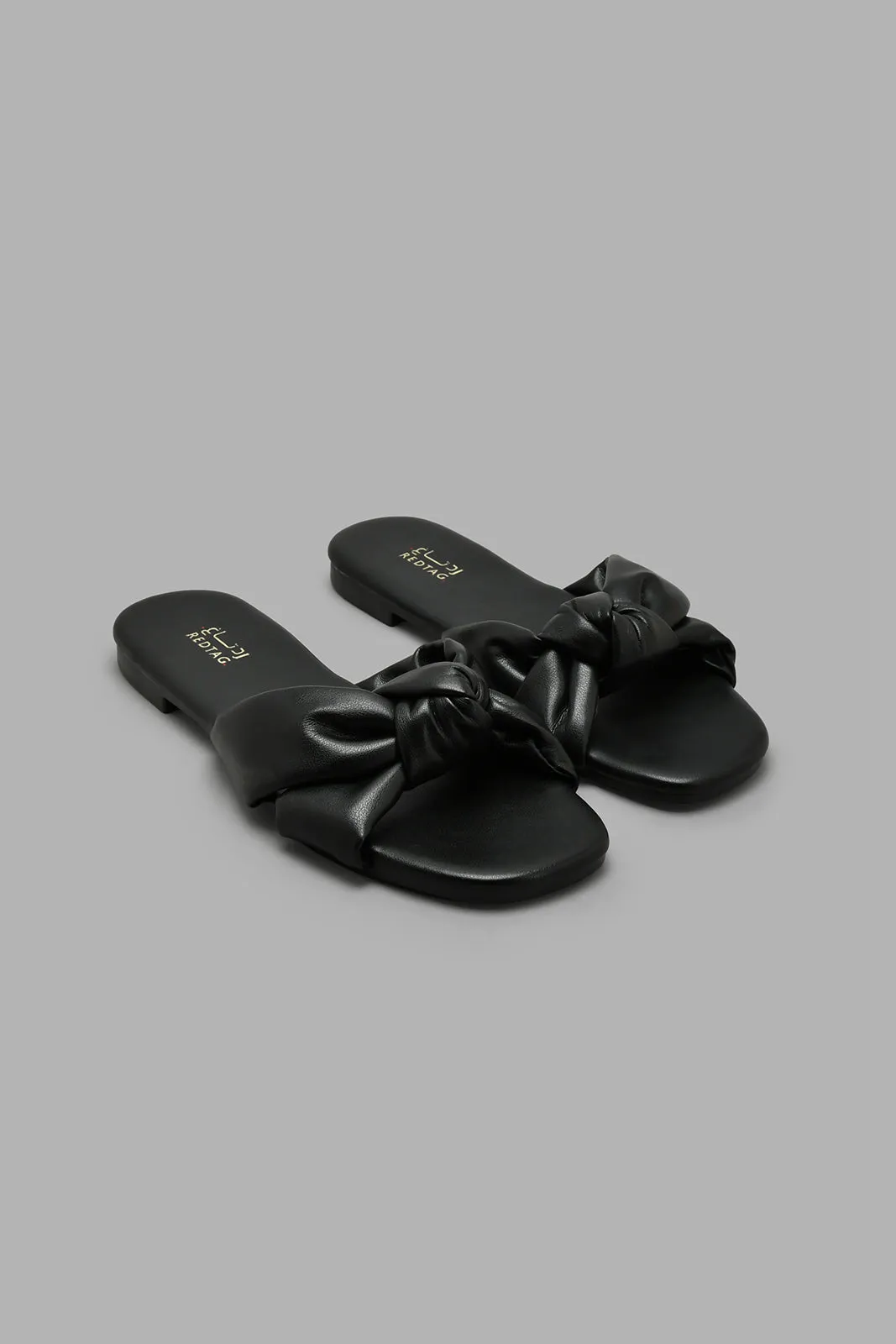 Black Knot Sandal