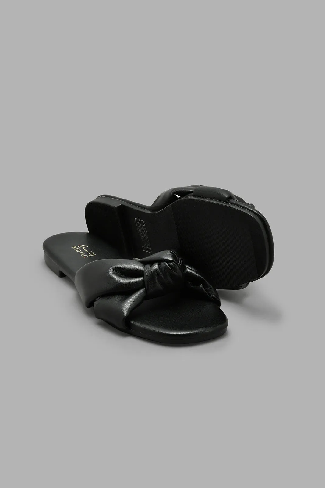 Black Knot Sandal