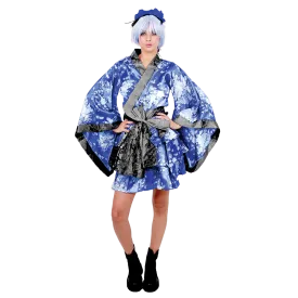 Blue Geisha Lady Adult Women's Costume