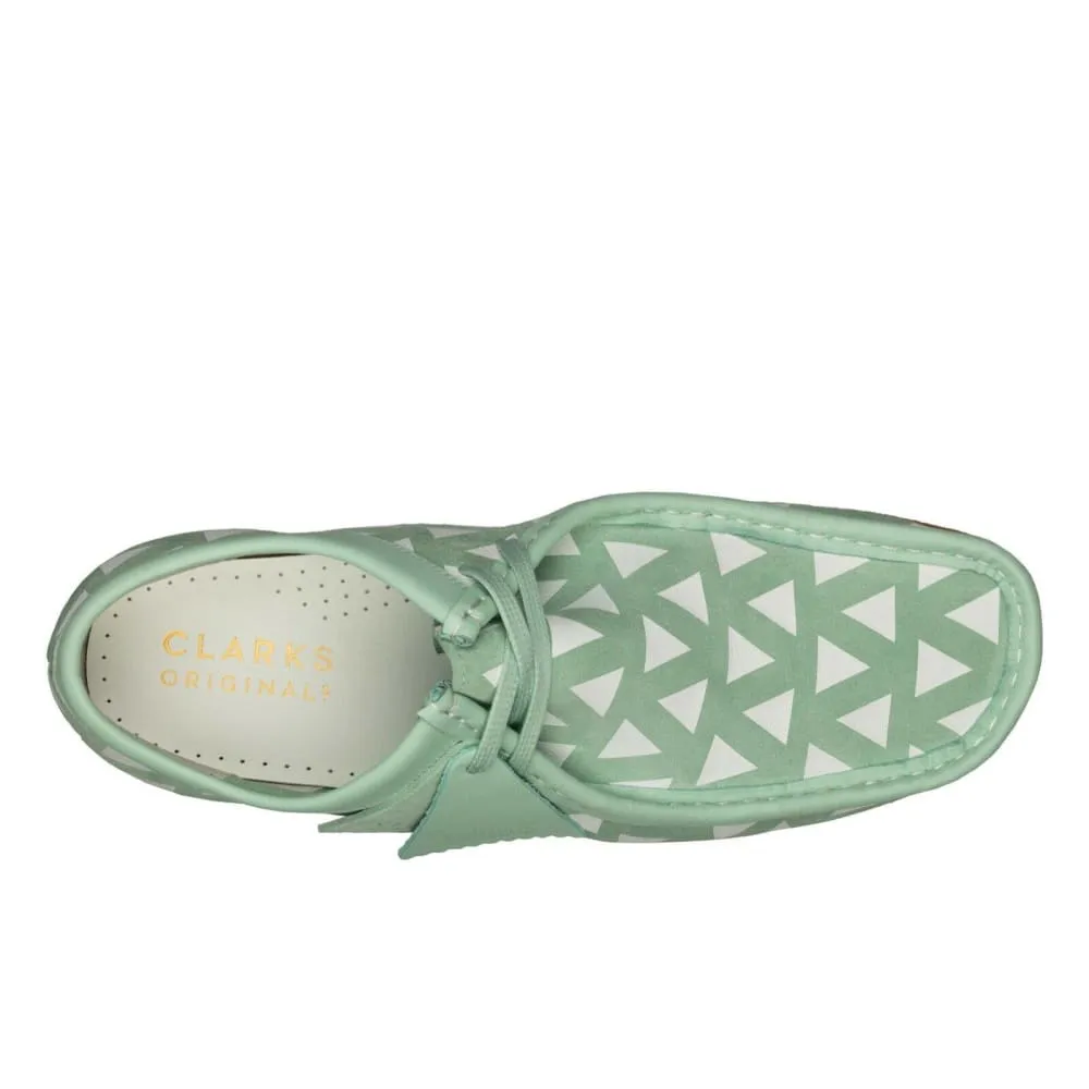 Clarks Originals Wallabee Low Men's Mint Green Suede 26160206