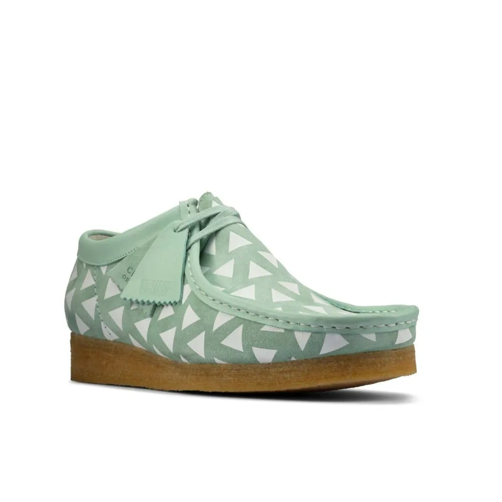 Clarks Originals Wallabee Low Men's Mint Green Suede 26160206