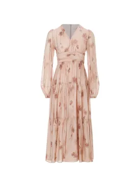 Dahlia V neck Long Dress