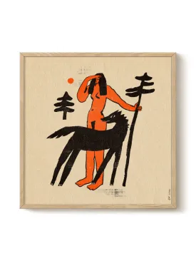 Enikő Eged - Girl and Wolf