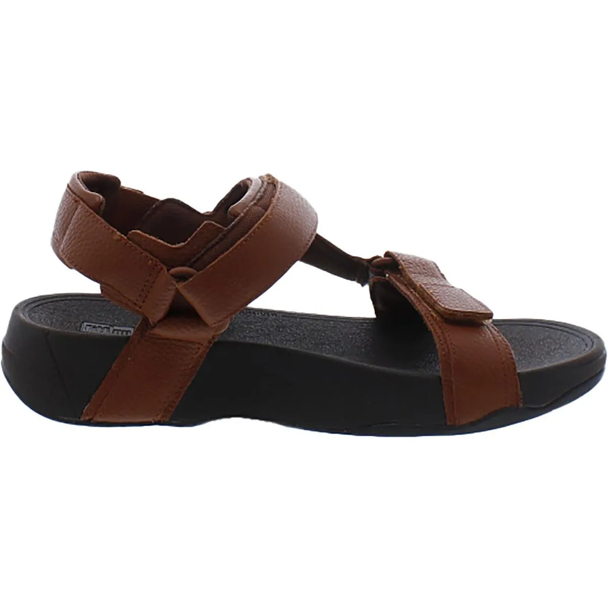 Fitflop Mens Ryker Leather Microwobbleboard Sport Sandals