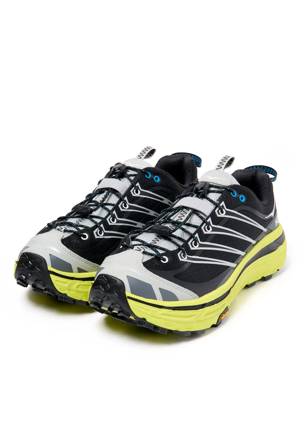 Hoka U Mafate THREE2 - Black / Hoka Citrus