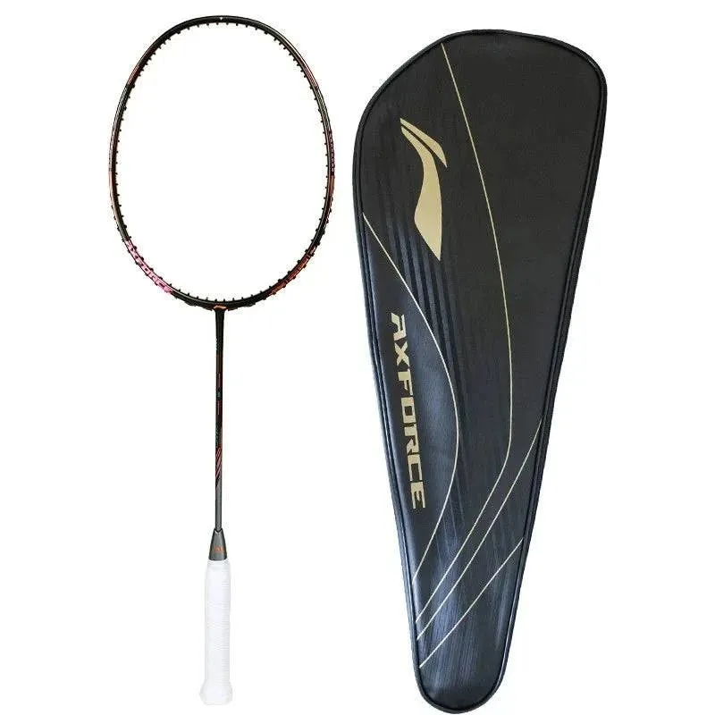 LI-NING AxForce 80 Badminton Racquet Black/Gold