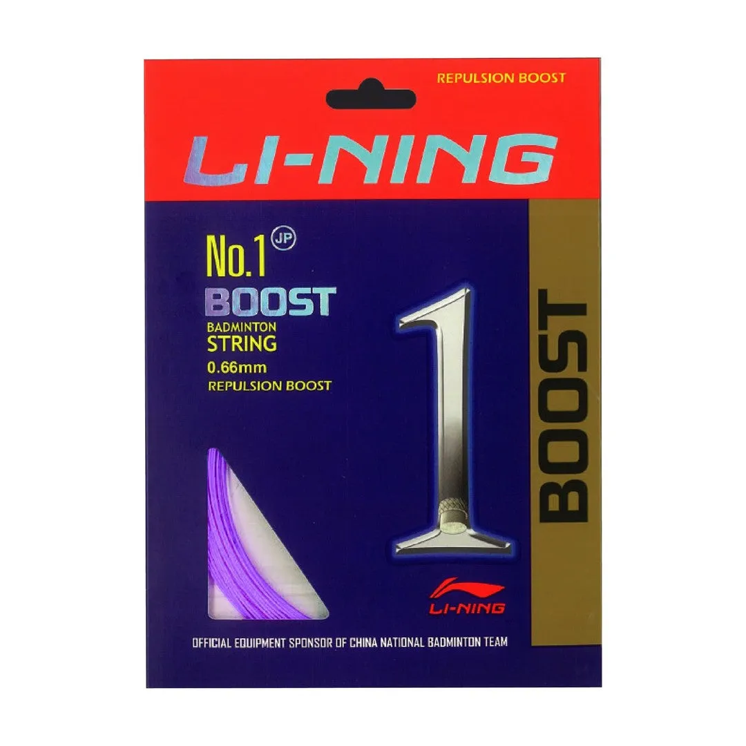 Li-Ning No. 1 Boost Badminton String - Pack of 10 Strings