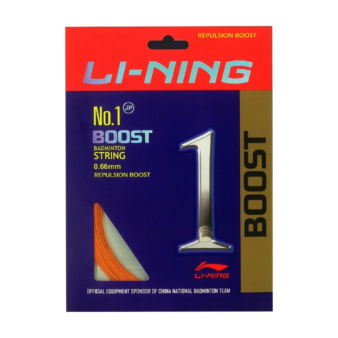 Li-Ning No. 1 Boost Badminton String - Pack of 10 Strings