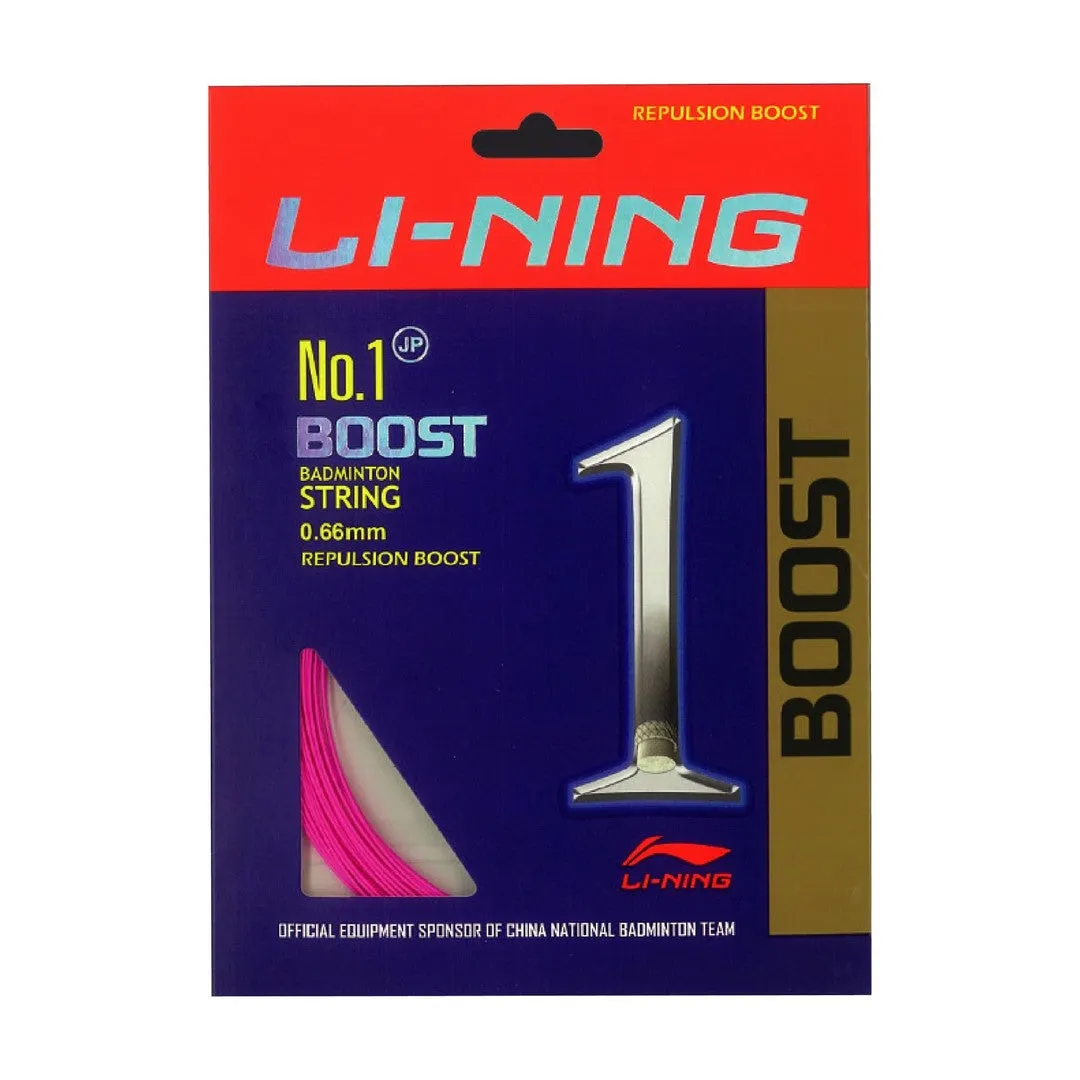 Li-Ning No. 1 Boost Badminton String - Pack of 10 Strings