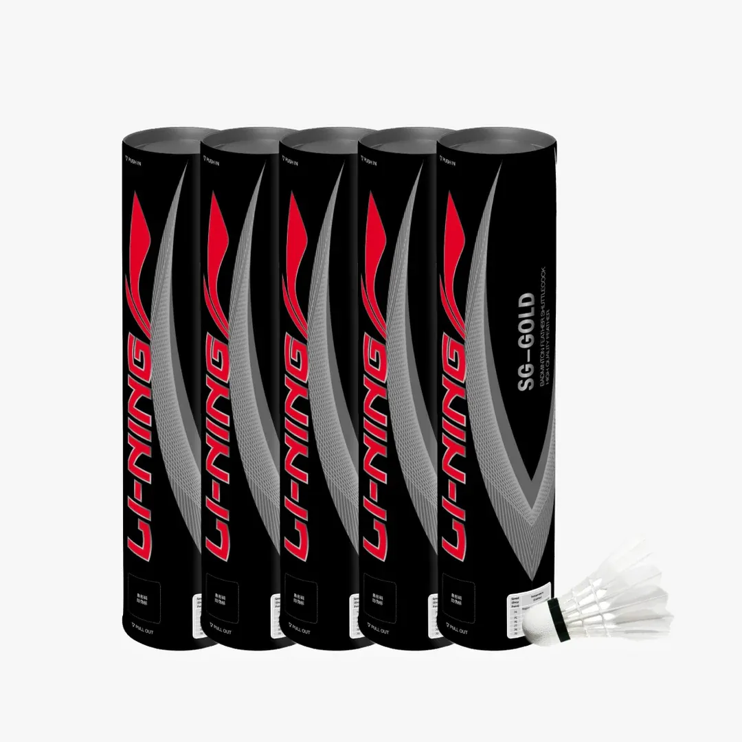 Li-Ning SG Gold Badminton Shuttlecock Speed 77