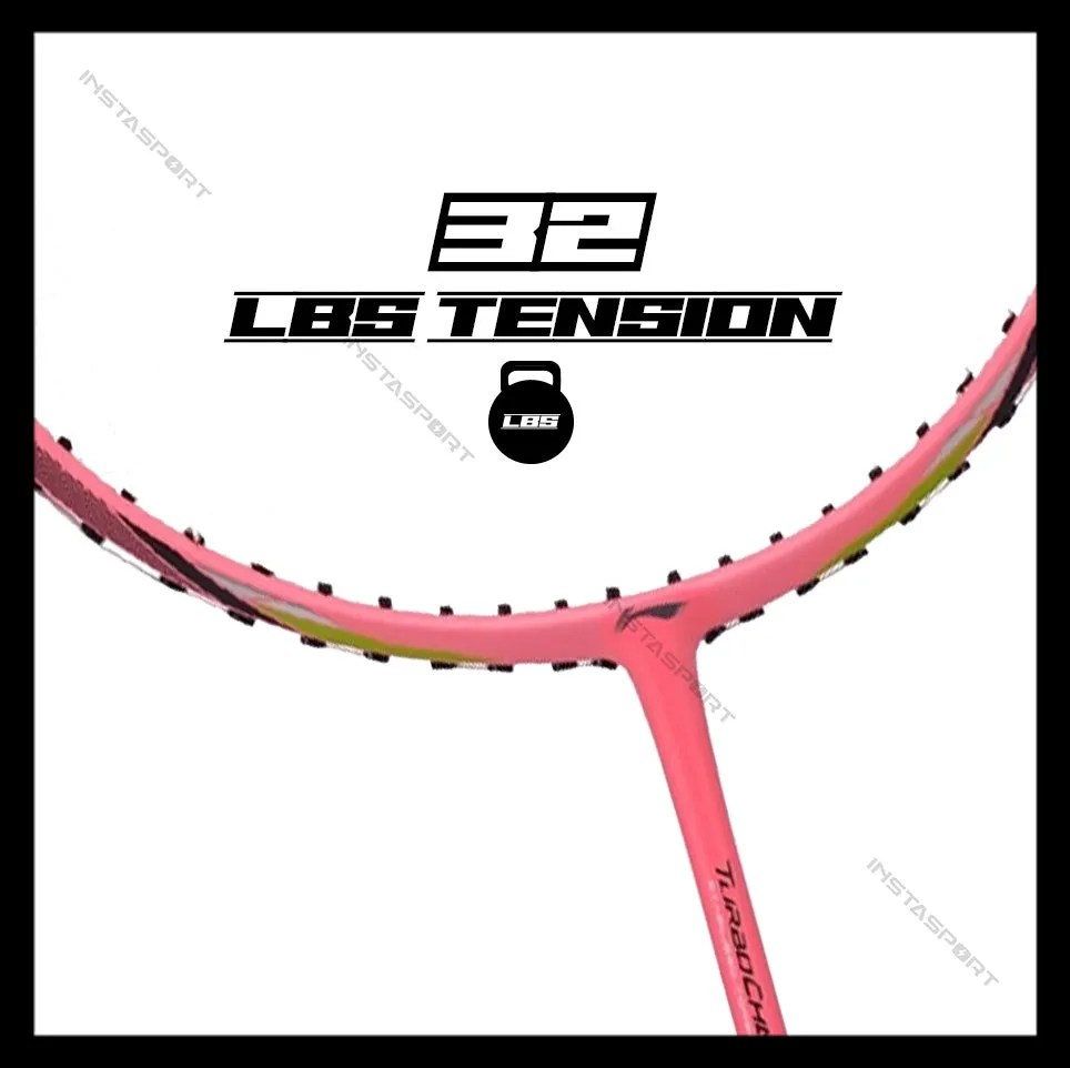 Li-Ning Turbo Charging 70 Instinct Badminton Racket (Pink)