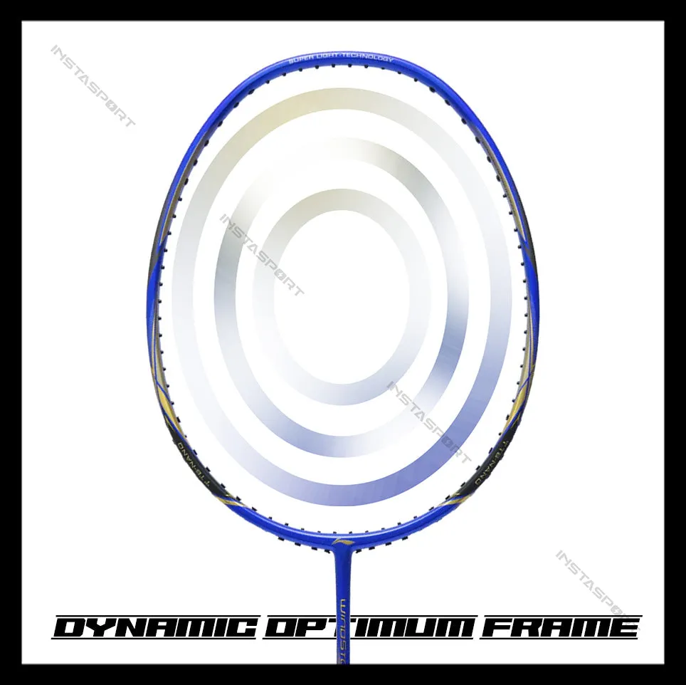 Li-Ning Windstorm 74 (Blue Gold) Badminton Racket