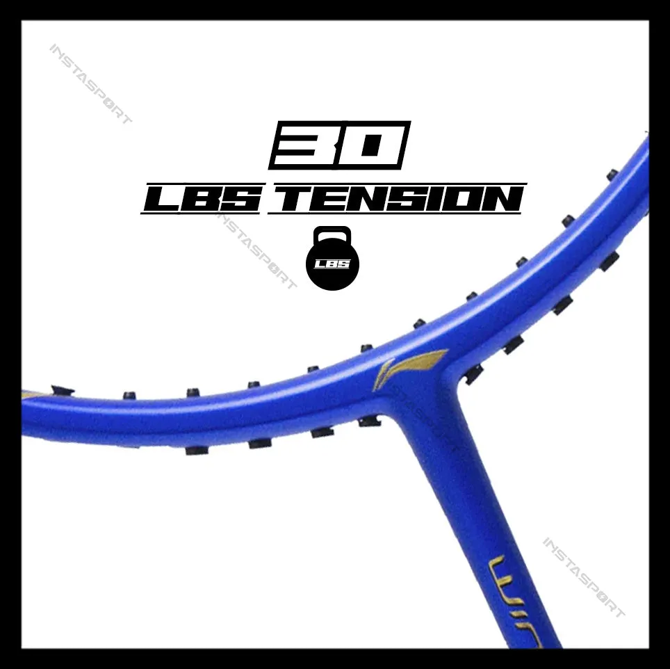 Li-Ning Windstorm 74 (Blue Gold) Badminton Racket