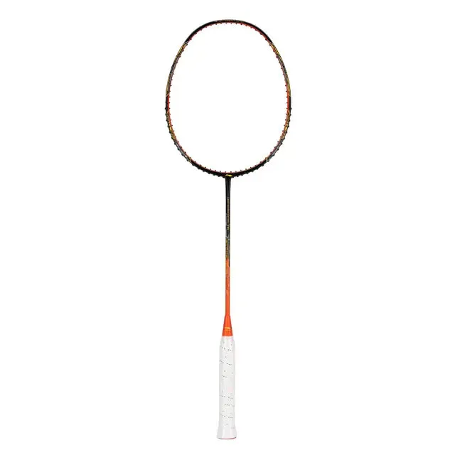 LI-NING WINDSTORM 76 BADMINTON RACKET BLACK ORANGE GOLD UNSTRUNG