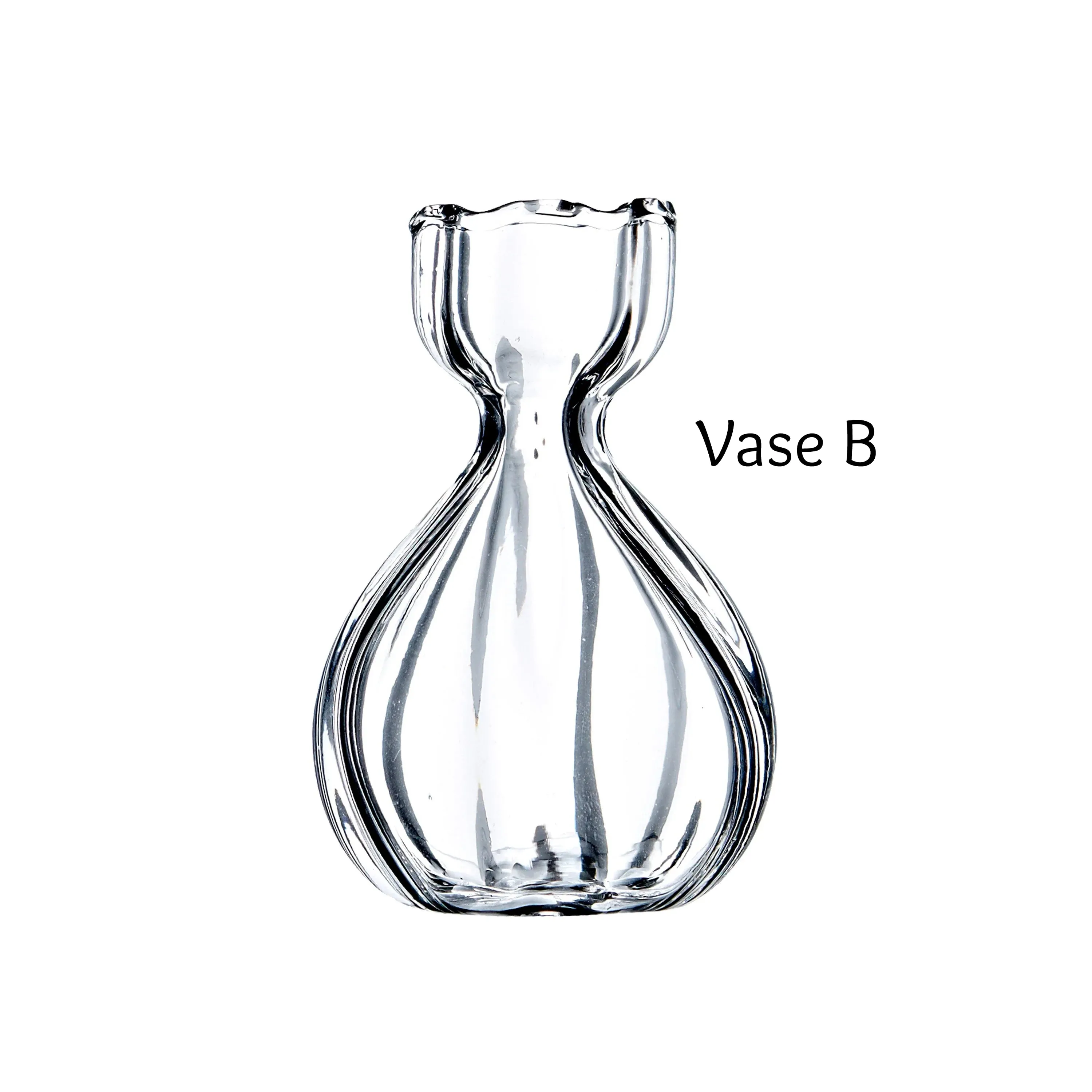 Mini Clear Glass Bud Vase Selection
