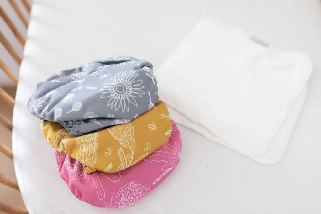 Modern Cloth Nappy - MINI 3 Pack