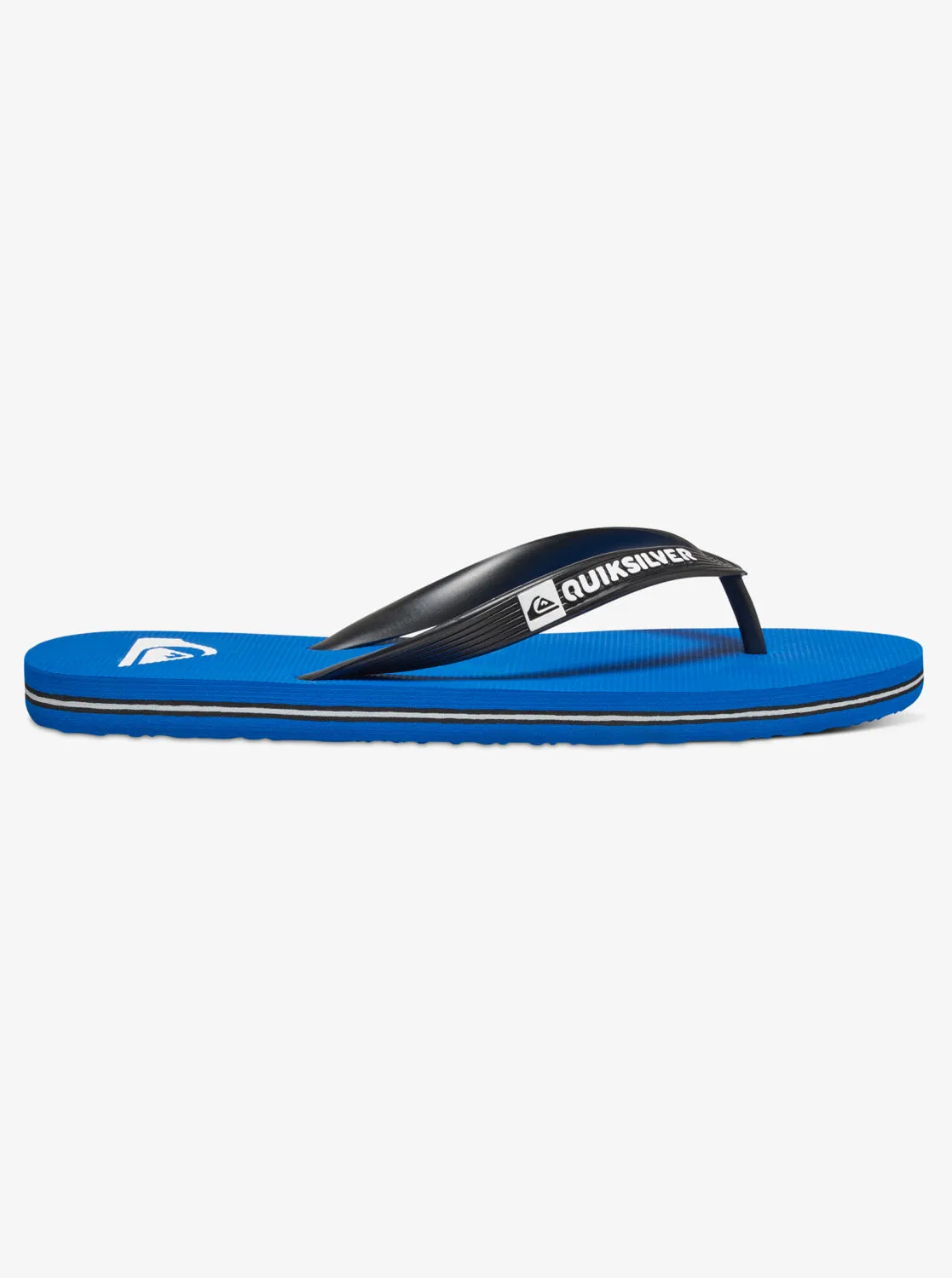 Molokai Flip-Flops - Black/Blue/Black