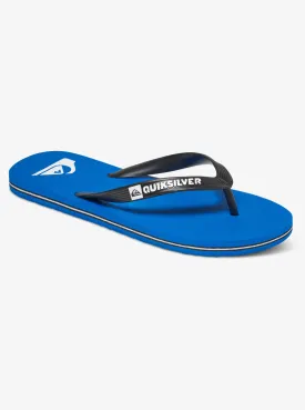 Molokai Flip-Flops - Black/Blue/Black
