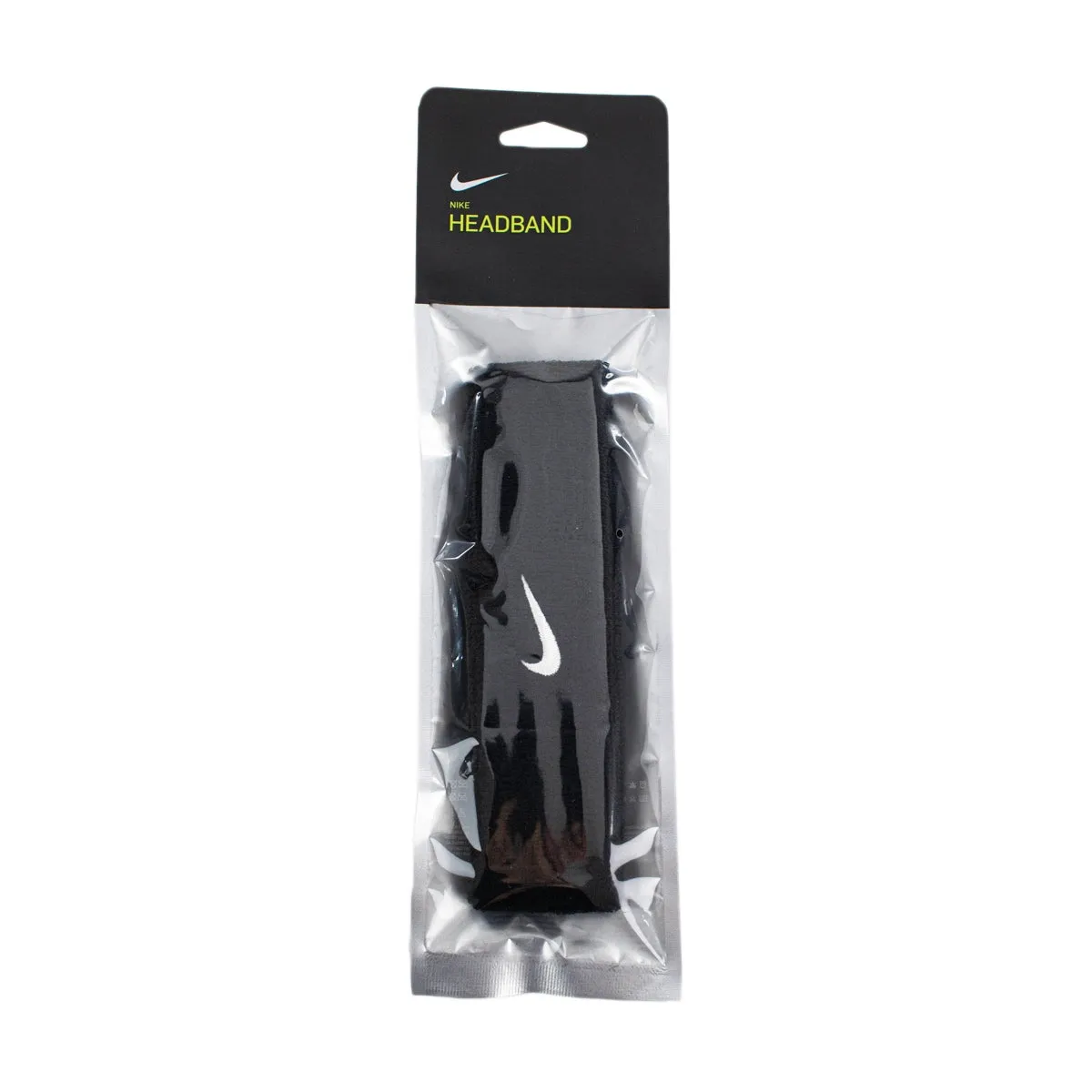 Nike Nike Swoosh Headband Kopf Schweißband 9381/3 261 010 schwarz - schwarz-weiss