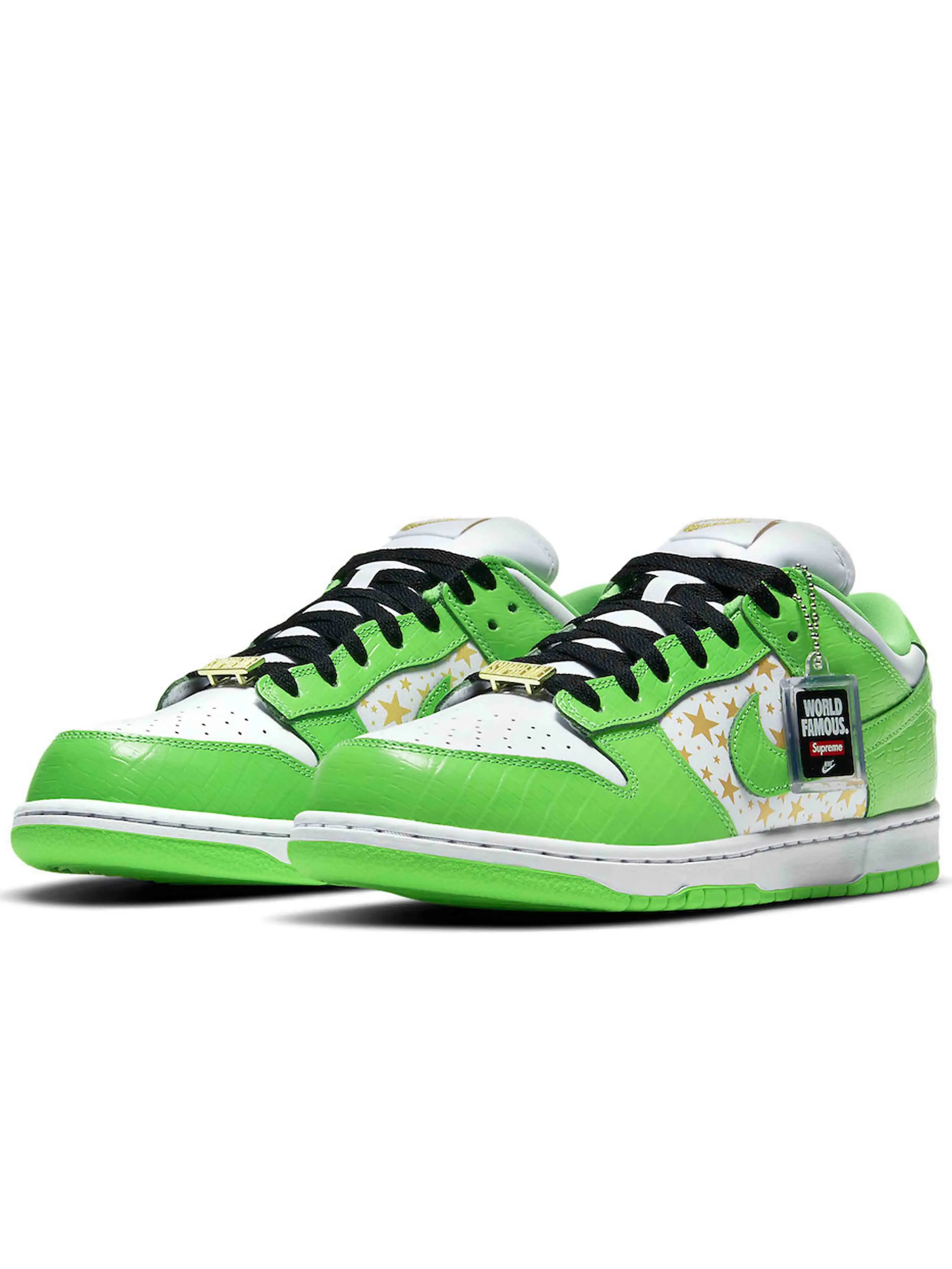 Nike SB Dunk Low Supreme Stars Mean Green (2021)