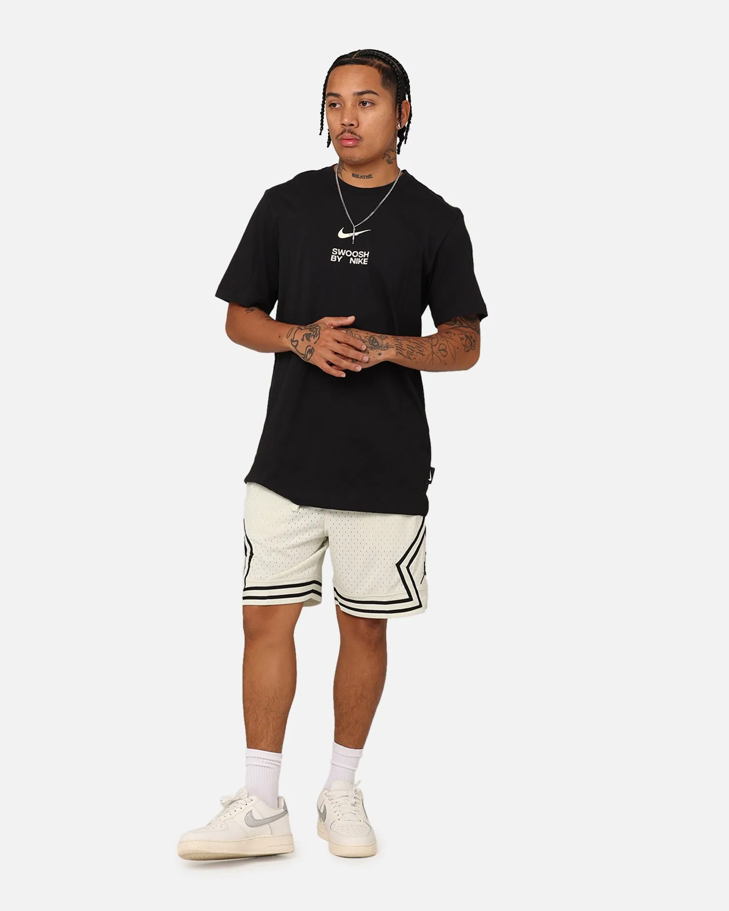 Nike Sportswear Big Swoosh T-Shirt Black