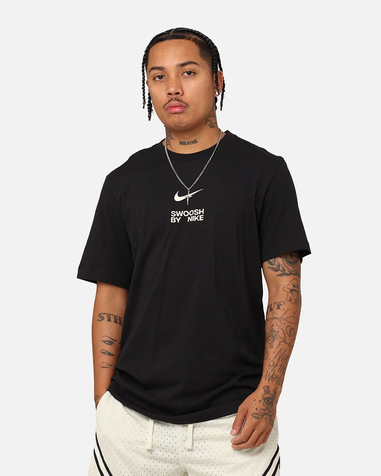Nike Sportswear Big Swoosh T-Shirt Black
