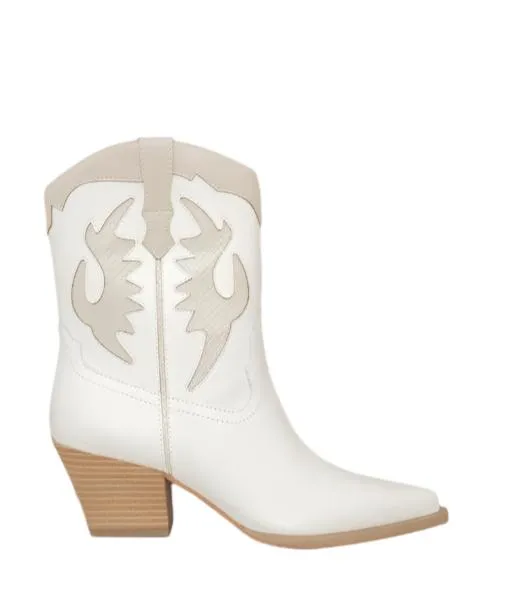 OASIS SOCIETY Houston - Layered Panel Cowboy Boots