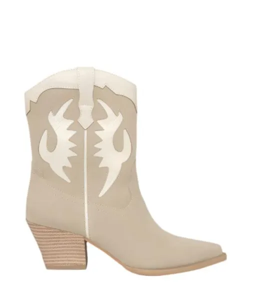 OASIS SOCIETY Houston - Layered Panel Cowboy Boots