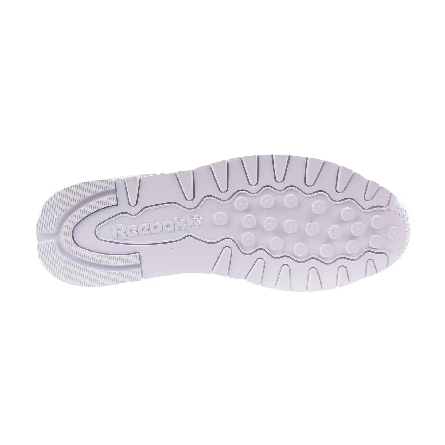 Reebok Classic Leather Men's Shoes Footwear White-Pure Grey