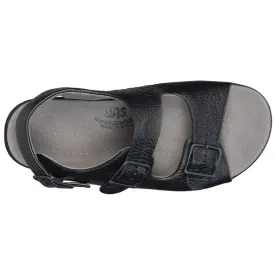 SAS Relaxed Sandal Black Leather (Women's)