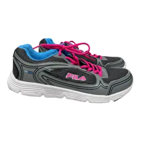Shoes Athletic By Fila In Grey, Size: 9