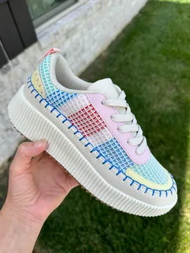 Silvia Sneaker in Pink Multi