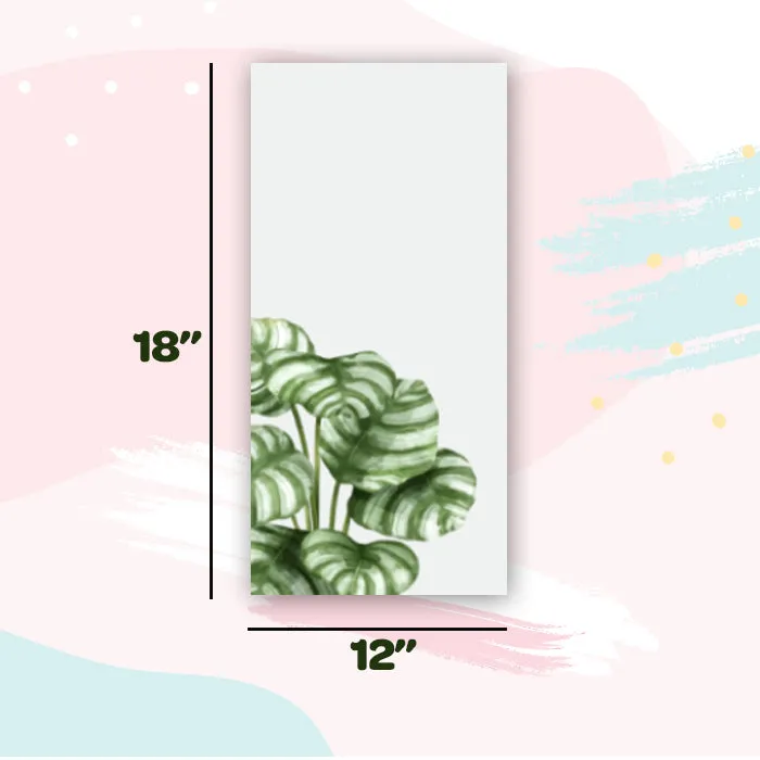 Tropical Leaves Canvas For Wall(Set of 3)