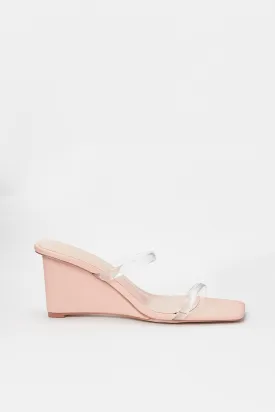 Women Biege Wedge