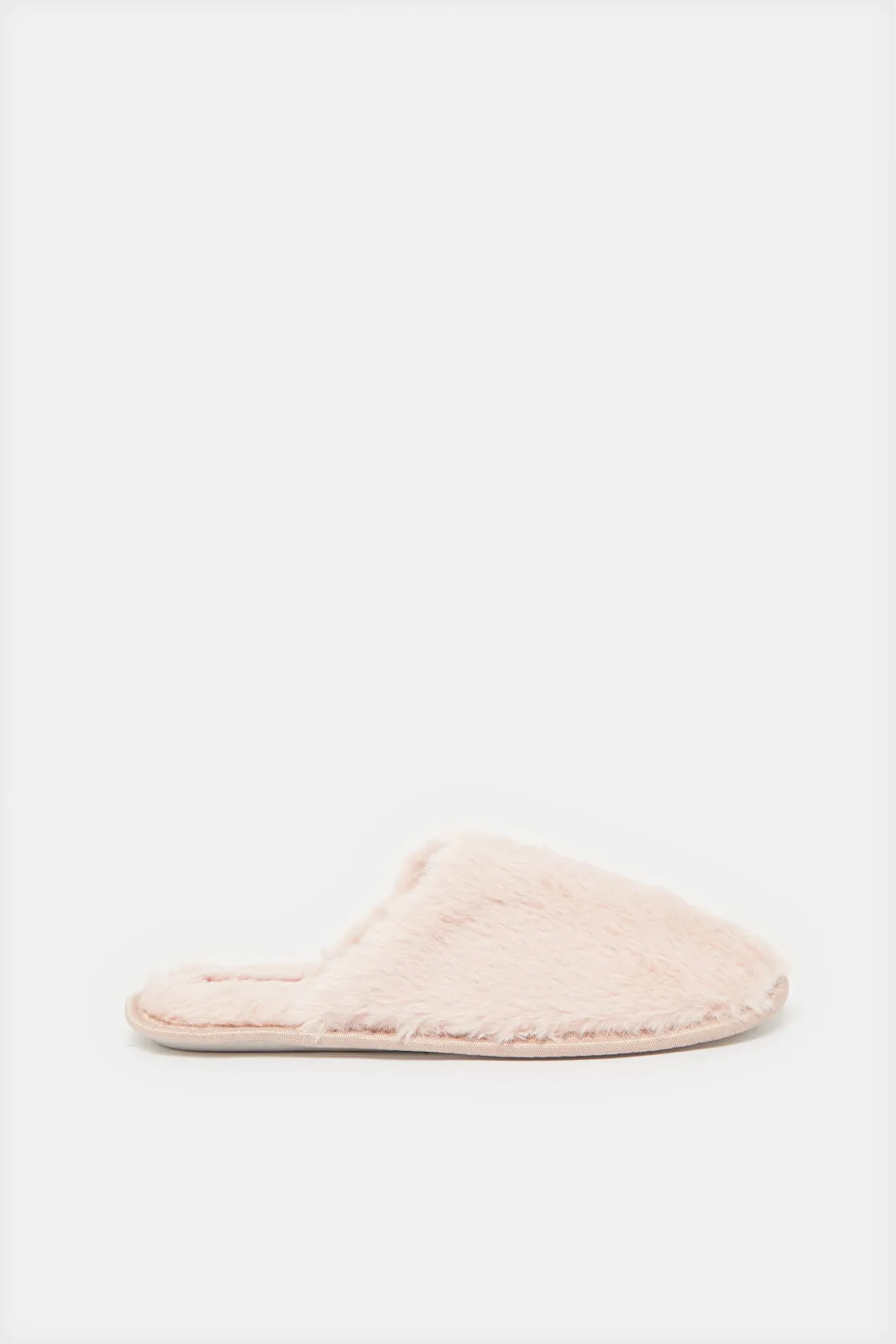 Women Pink Closed Toe Slipper
