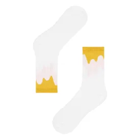Women's Gradient Paint Quarter Length Socks