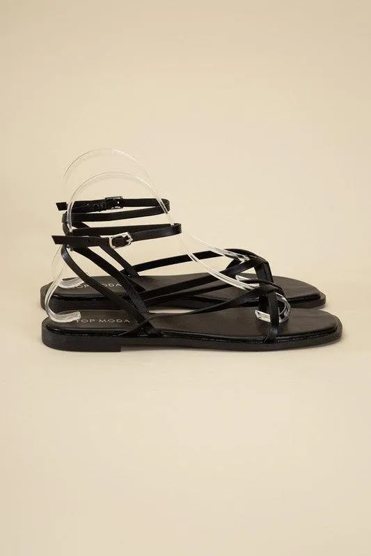 Womens Shoes Style No. Elio-1 Flat Sandals