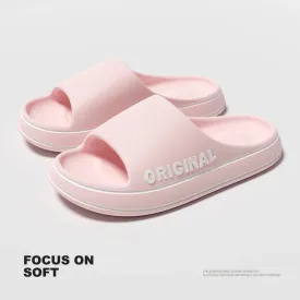 Women's Thick Sole  Slides Anti-Slip SandalsThick Sole Beach Slides - Women's Anti-Slip Sandals